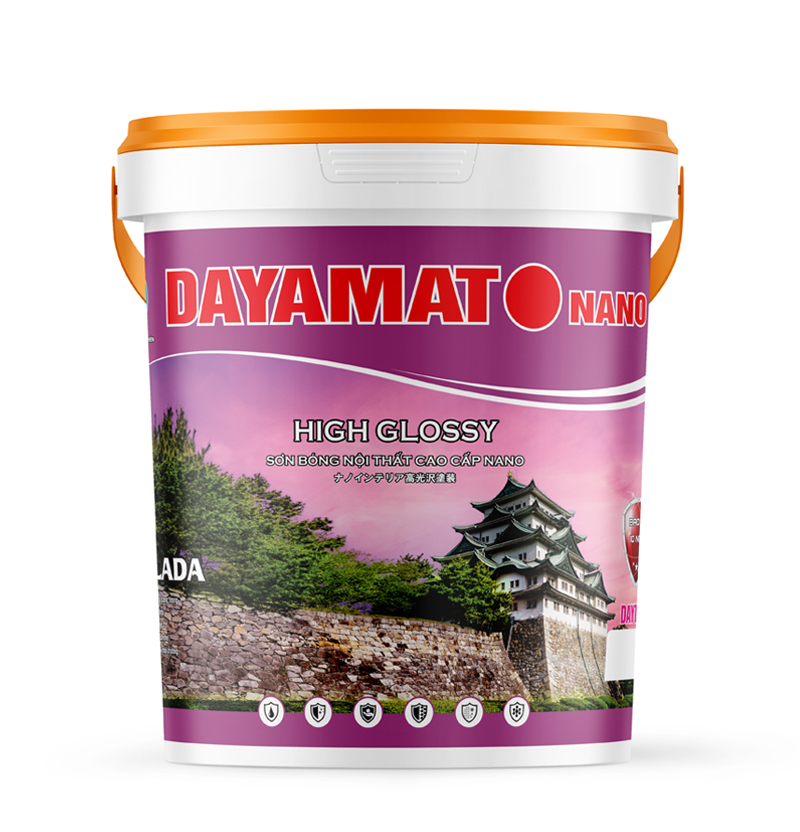 Sơn bóng nội thất caoo cấp nano