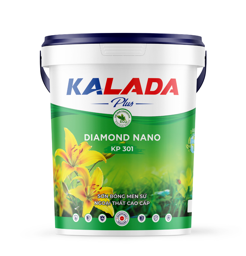 Sơn bóng men sứ ngoại thất cao cấp nano đặc biệt